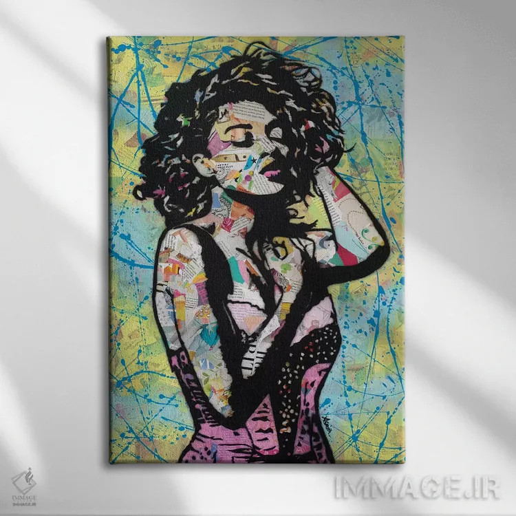 تابلو تمام چیزی که نیاز دارم اثر امی اسمیت - نمای روبهرو روی دیوار