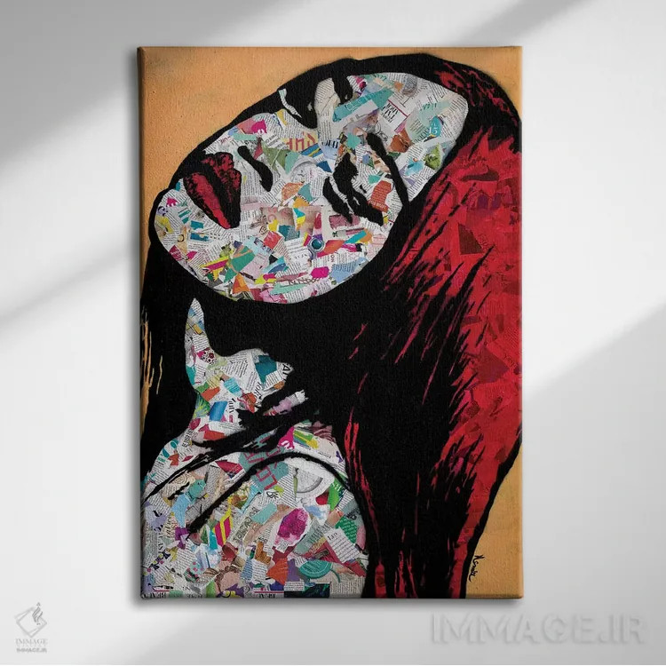 تابلو جسور اثر امی اسمیت - نمای روبهرو روی دیوار