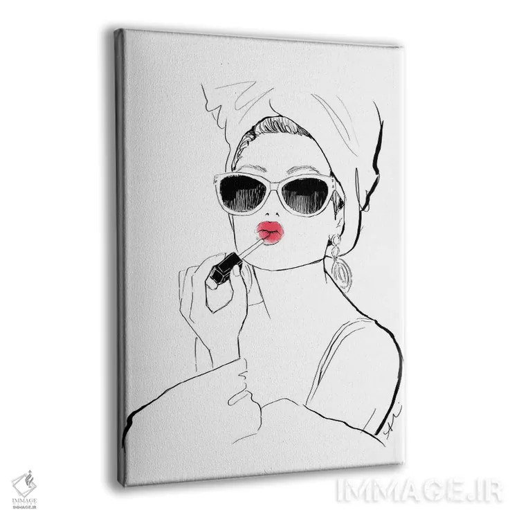 تابلو عکس شیک و جذاب اثر آلیسون پِتری - نمای پرسپکتیو محصول