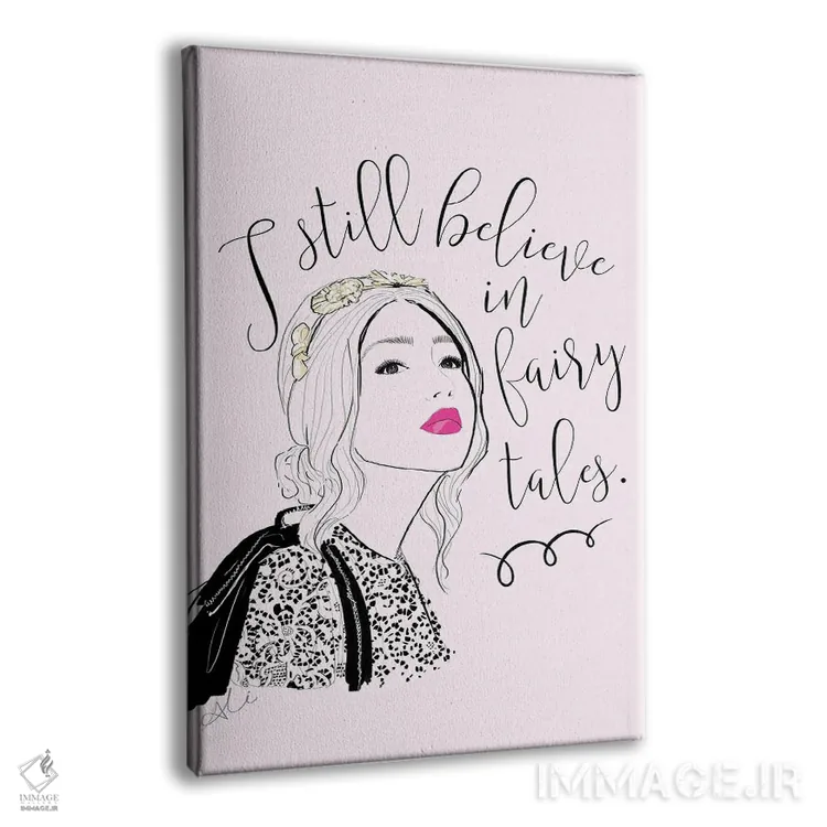 تابلو قصههای پریان اثر آلیسون پِتری - نمای پرسپکتیو محصول