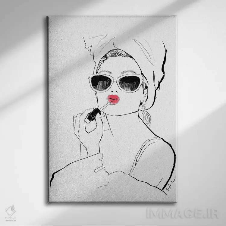 تابلو عکس شیک و جذاب اثر آلیسون پِتری - نمای روبهرو روی دیوار