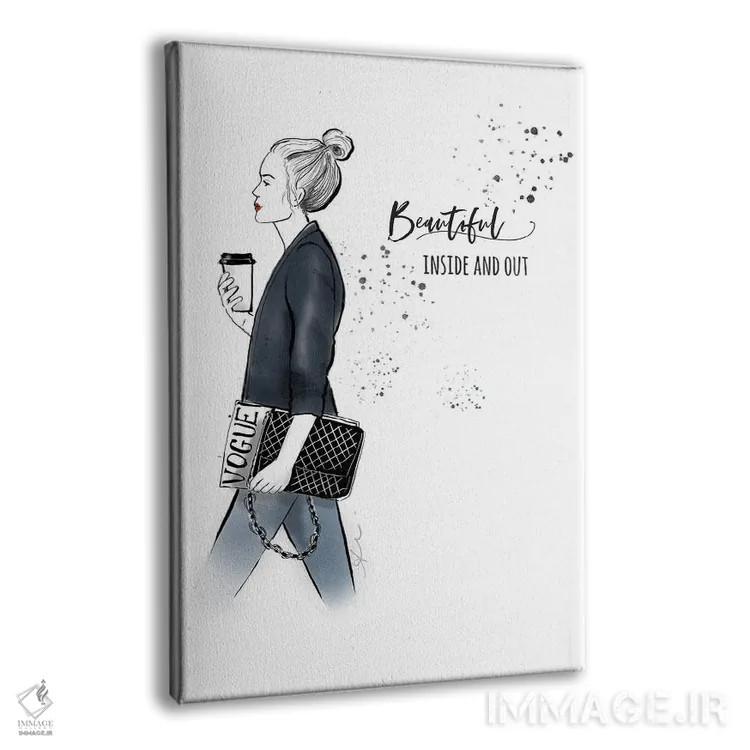 تابلو زیبا از درون و بیرون اثر آلیسون پِتری - نمای پرسپکتیو محصول