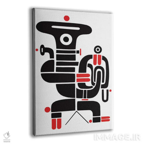 تابلو مرد لولهای اثر آنتونی اسکوییزاتو - نمای پرسپکتیو محصول