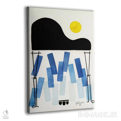 تابلو یادداشتهای بلوز اثر آنتونی اسکوییزاتو - نمای پرسپکتیو محصول