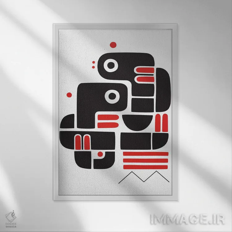 تابلو دو عاشق روی نیمکت اثر آنتونی اسکوییزاتو - نمای قابدار سفید