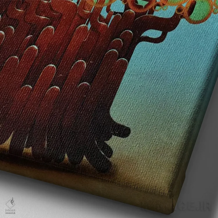 تابلو نماهای هوایی اثر آنتونی اسکوییزاتو - نمای نزدیک بافت بوم