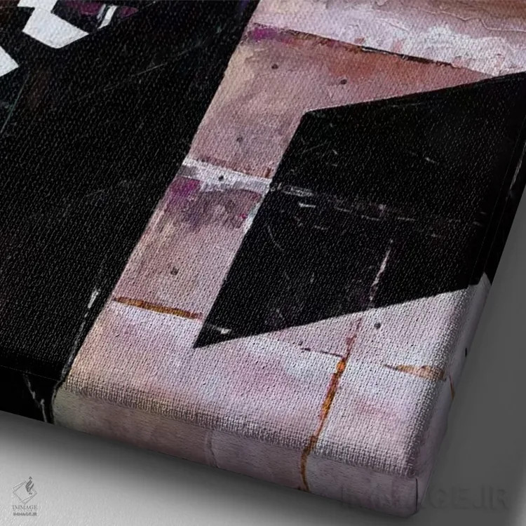 تابلو خرز (شهر در اسپانیا) اثر آنتونی اسکوییزاتو - نمای نزدیک بافت بوم