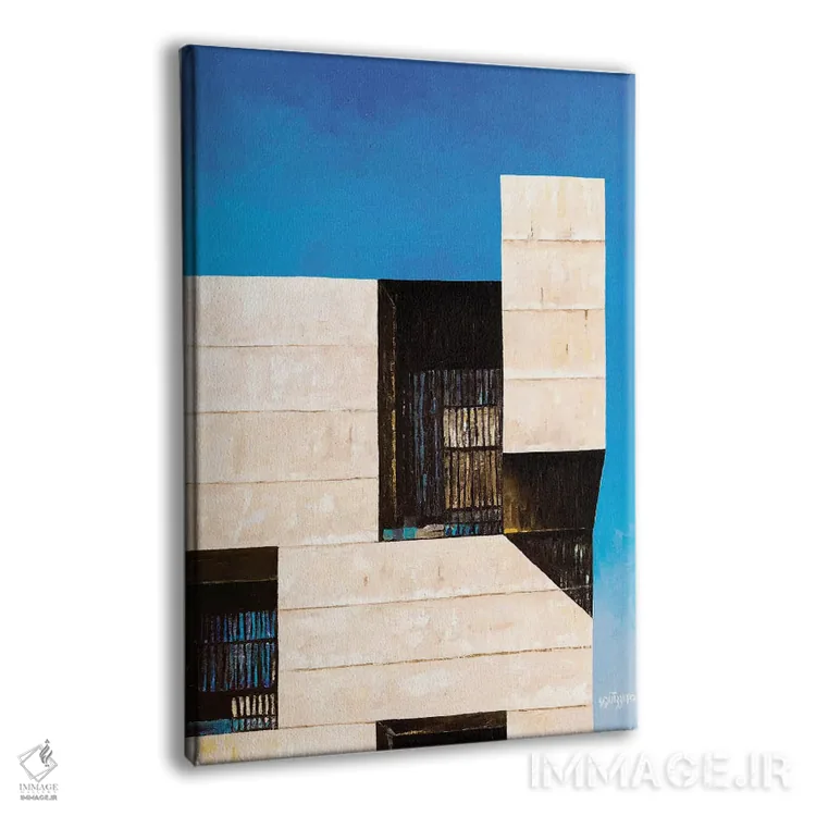 تابلو سانتیاگو I (شهر یا اسم) اثر آنتونی اسکوییزاتو - نمای پرسپکتیو محصول