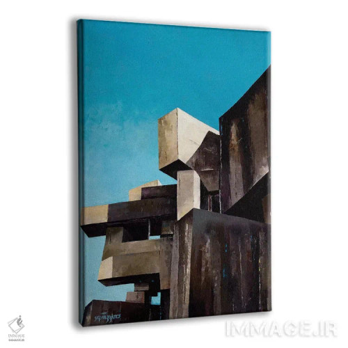 تابلو وترابا (هنرمند یا بنا) اثر آنتونی اسکوییزاتو - نمای پرسپکتیو محصول