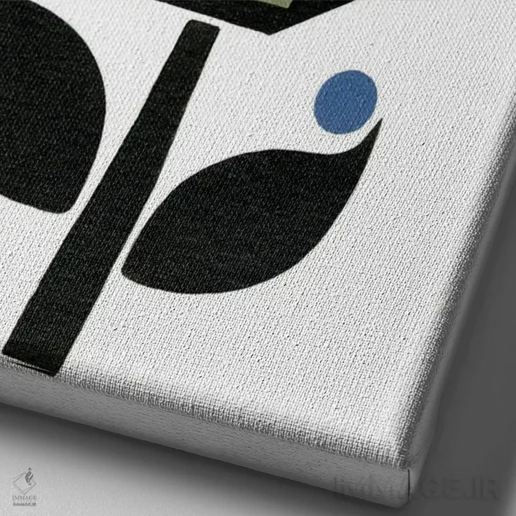 تابلو کنگر فرنگی کیهانی (فرانسوی) اثر آنتونی اسکوییزاتو - نمای نزدیک بافت بوم