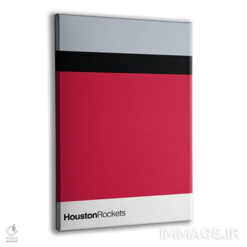 تابلو بسکتبال هیوستون راکتس اثر آویسیکس - نمای پرسپکتیو محصول