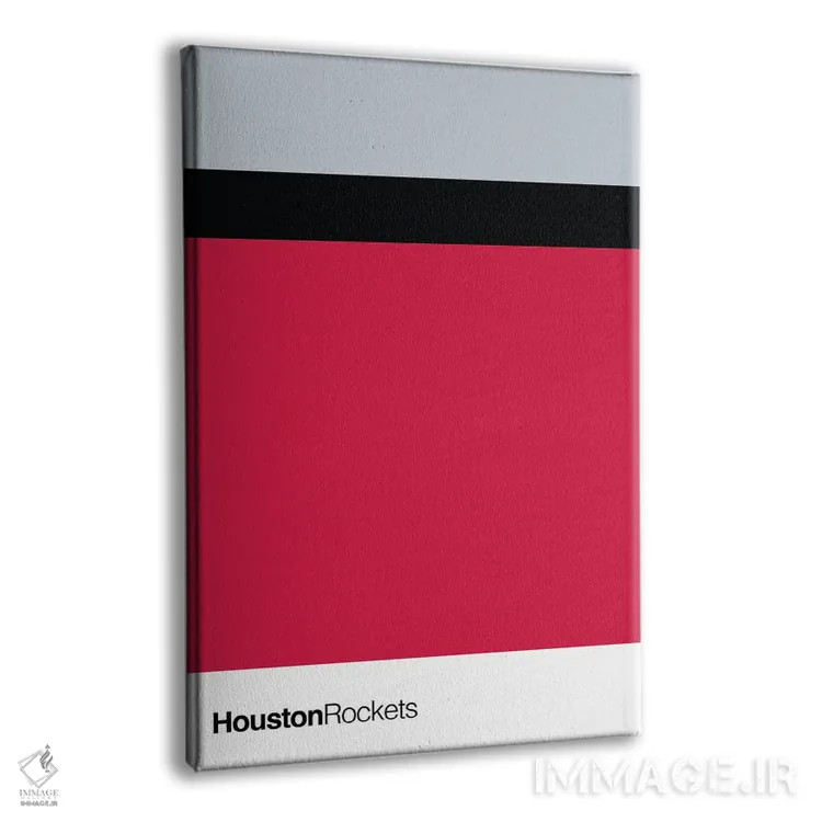 تابلو بسکتبال هیوستون راکتس اثر آویسیکس - نمای پرسپکتیو محصول