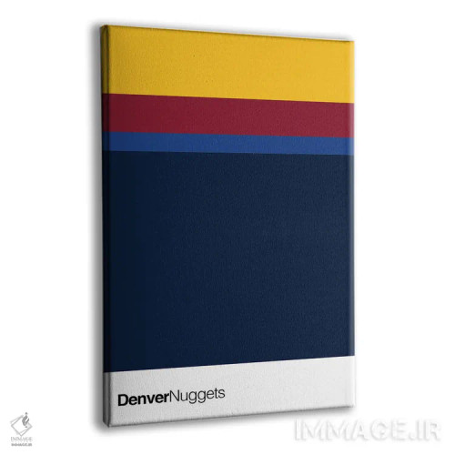 تابلو بسکتبال دنور ناگتس اثر آویسیکس - نمای پرسپکتیو محصول