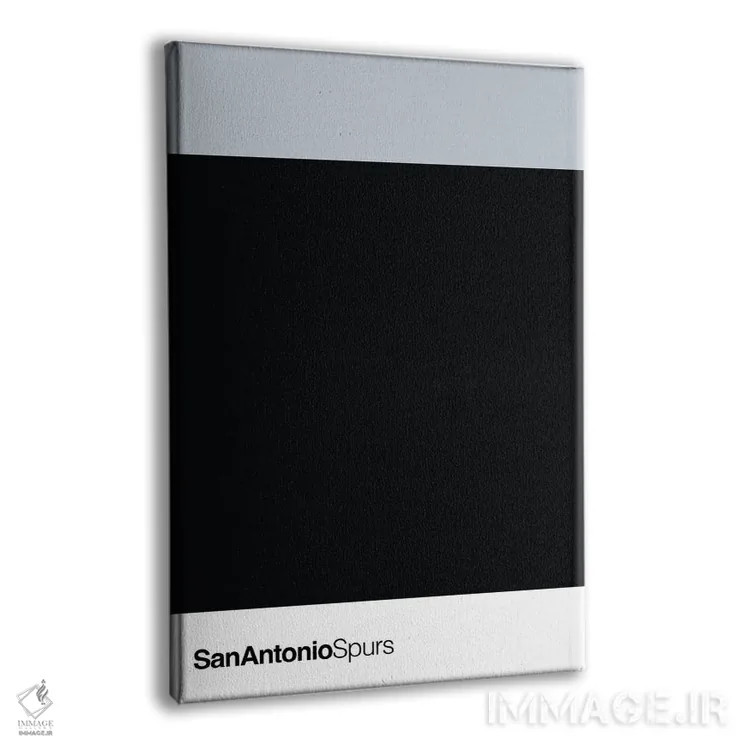 تابلو بسکتبال سن آنتونیو اسپرز (تیم NBA) اثر آویسیکس - نمای پرسپکتیو محصول