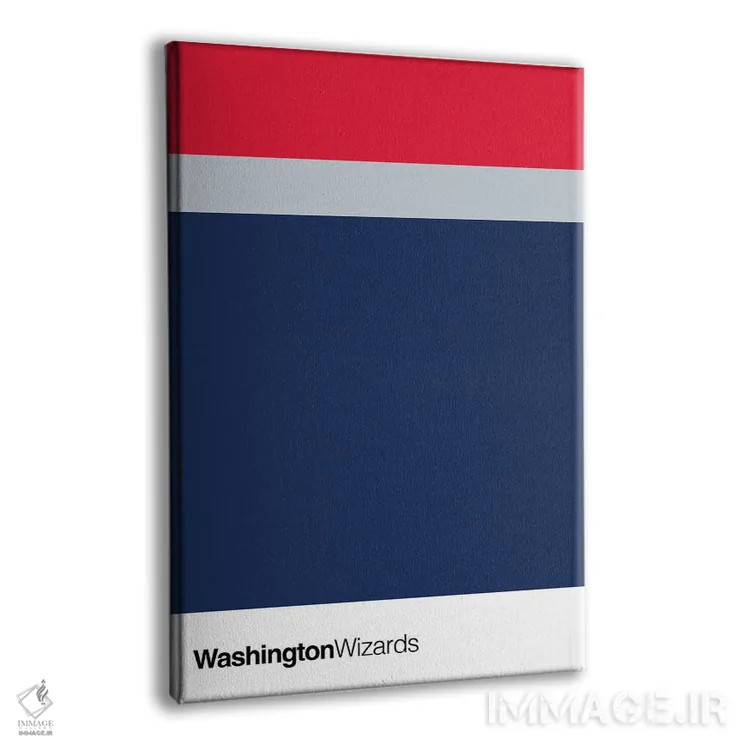 تابلو بسکتبال واشنگتن ویزاردز (تیم NBA) اثر آویسیکس - نمای پرسپکتیو محصول
