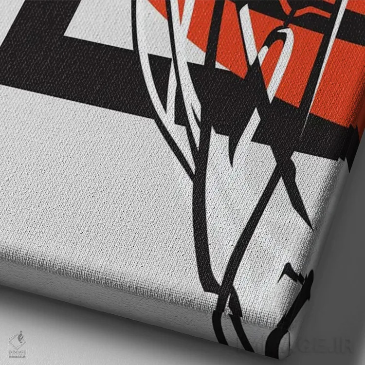 تابلو حلقهٔ بسکتبال اثر آویسیکس - نمای نزدیک بافت بوم