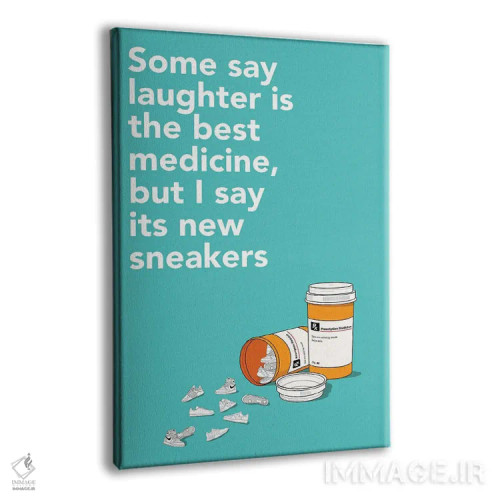 تابلو داروی کتانی اثر آویسیکس - نمای پرسپکتیو محصول