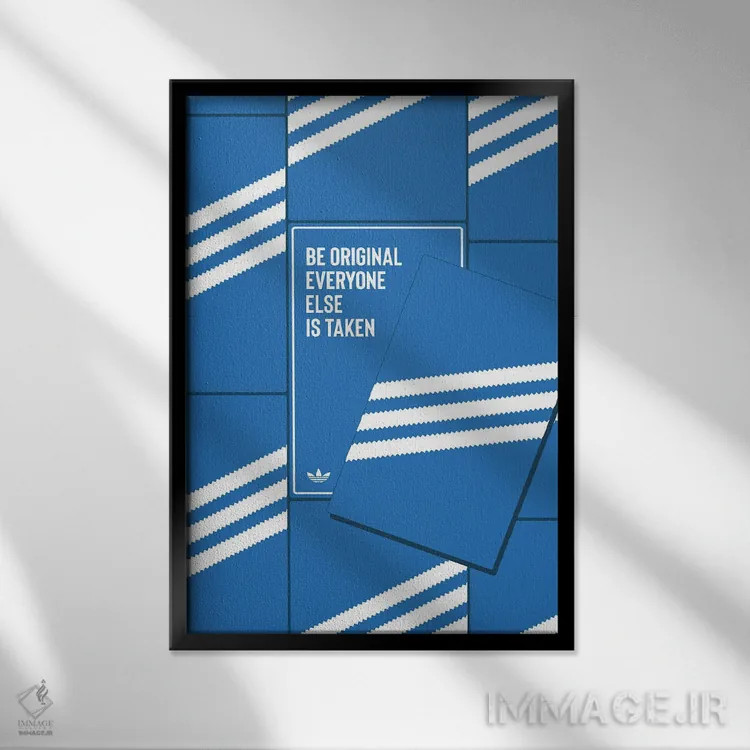 تابلو اصیل باش اثر آویسیکس - نمای قابدار مشکی