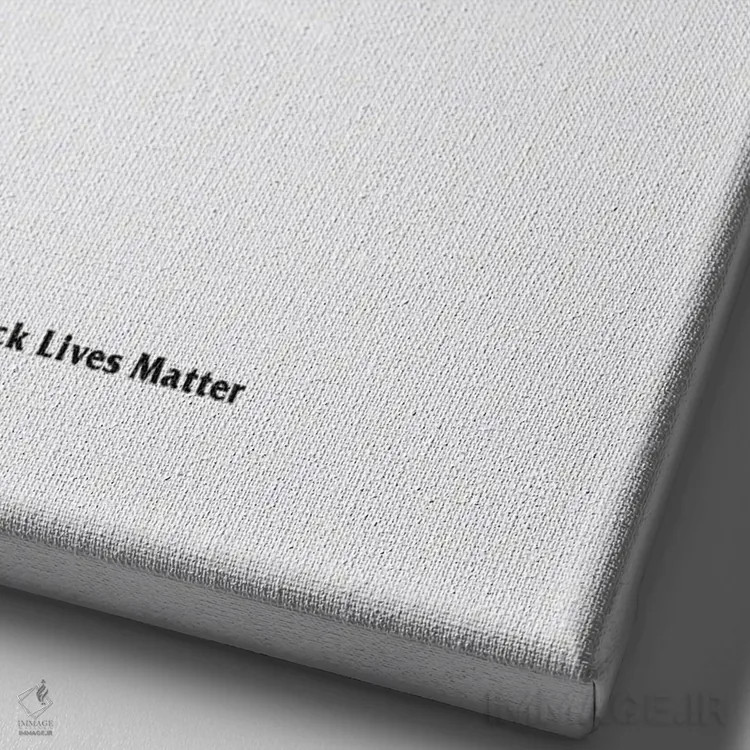 تابلو باشگاه اجتماعی ضدنژادپرستی I اثر آویسیکس - نمای نزدیک بافت بوم