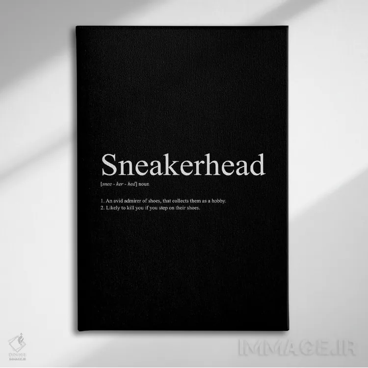 تابلو تعریف کتانیباز I اثر آویسیکس - نمای روبهرو روی دیوار