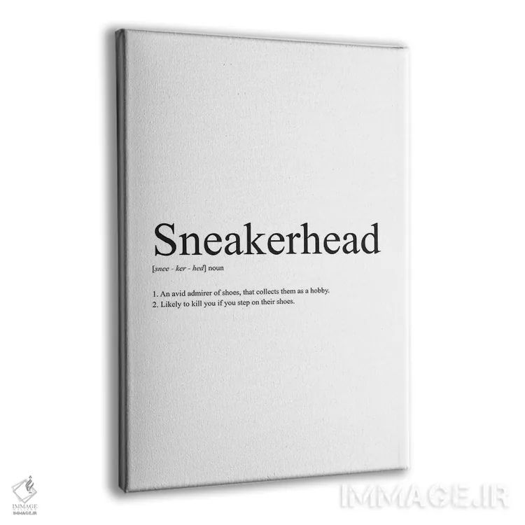 تابلو تعریف کتانیباز اثر آویسیکس - نمای پرسپکتیو محصول