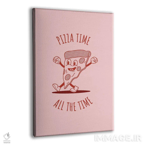 تابلو پیتزا تایم اثر آویسیکس - نمای پرسپکتیو محصول