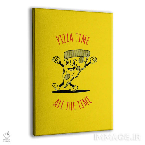 تابلو پیتزا تایم اثر آویسیکس - نمای پرسپکتیو محصول