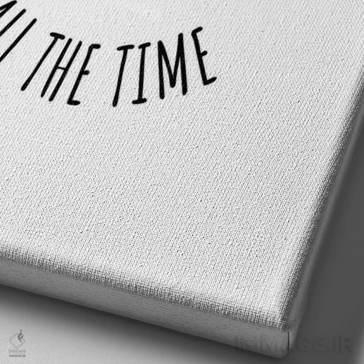 تابلو پیتزا تایم اثر آویسیکس - نمای نزدیک بافت بوم