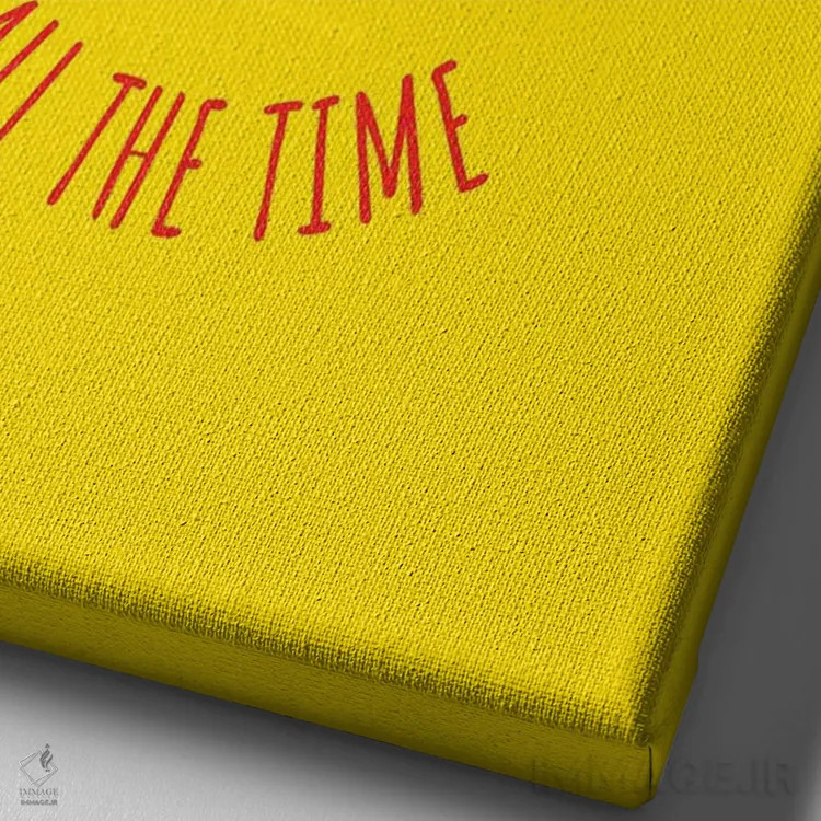 تابلو پیتزا تایم اثر آویسیکس - نمای نزدیک بافت بوم