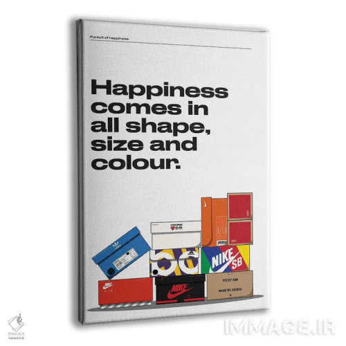 تابلو خوشبختی اثر آویسیکس - نمای پرسپکتیو محصول
