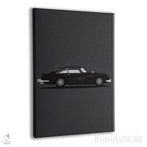 تابلو آستون مارتین DB5 اثر آویسیکس - نمای پرسپکتیو محصول