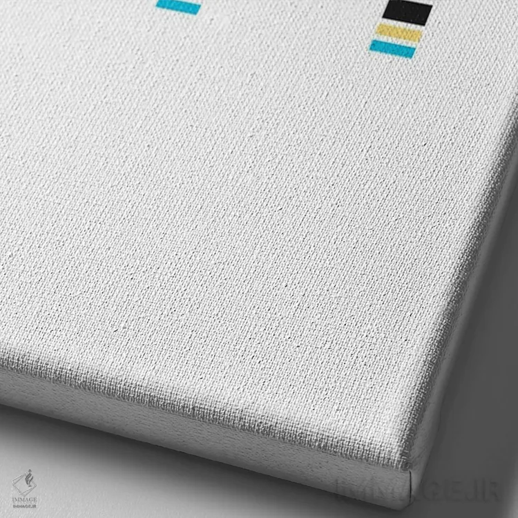 تابلو سهگانه اسب تکشاخ اثر آویسیکس - نمای نزدیک بافت بوم