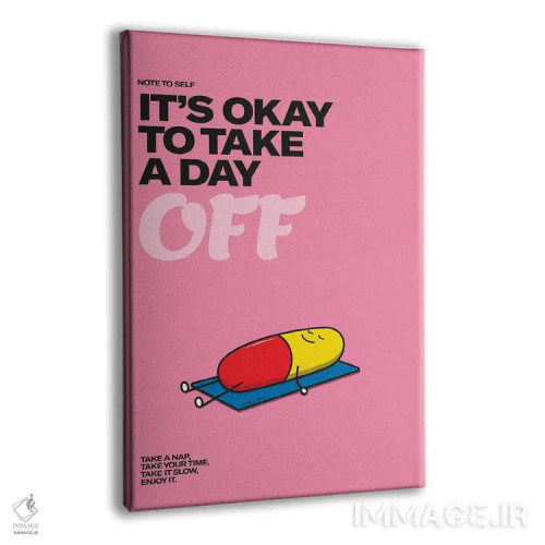 تابلو قرص آرامبخش اثر آویسیکس - نمای پرسپکتیو محصول