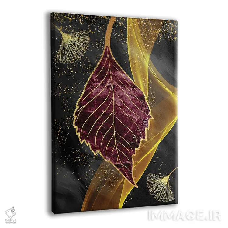 تابلو هنر سهبعدی برگ II اثر آرسی بسی - نمای پرسپکتیو محصول