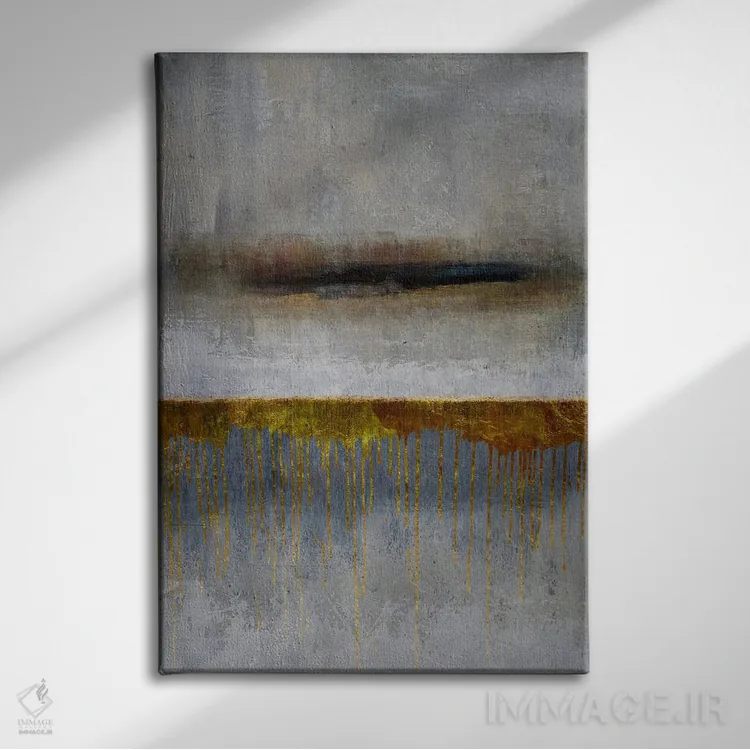 تابلو نقاشی روغنی رترو II اثر آرسی بسی - نمای روبهرو روی دیوار