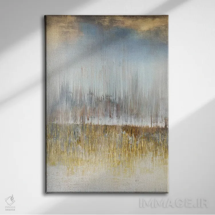 تابلو نقاشی روغنی رترو III اثر آرسی بسی - نمای روبهرو روی دیوار