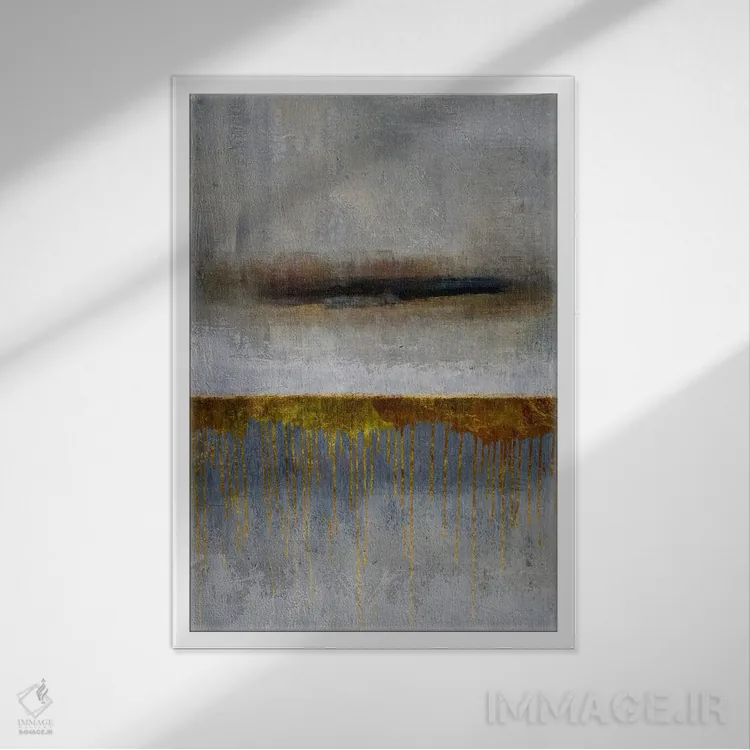 تابلو نقاشی روغنی رترو II اثر آرسی بسی - نمای قابدار سفید