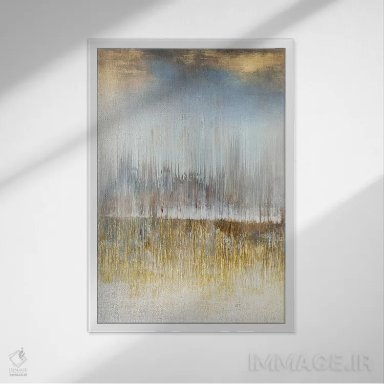 تابلو نقاشی روغنی رترو III اثر آرسی بسی - نمای قابدار سفید