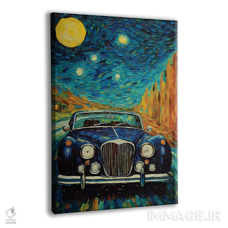 تابلو هنر امپرسیونیسم مدرن اثر آرسی بسی - نمای پرسپکتیو محصول