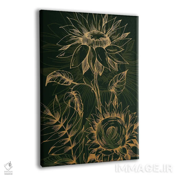 تابلو آفتابگردانها II اثر آرسی بسی - نمای پرسپکتیو محصول