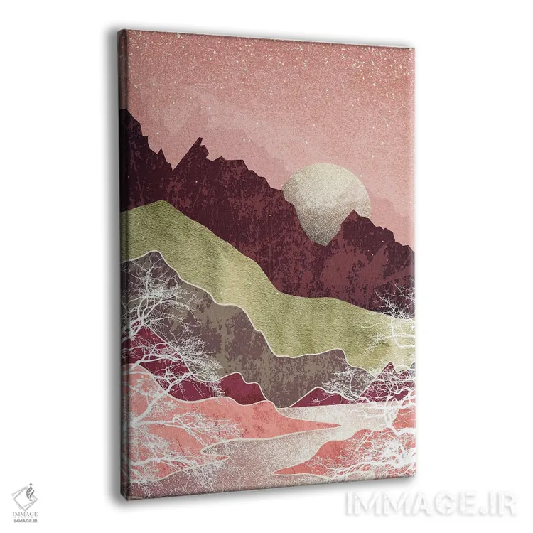 تابلو دولومیتها (کوهستان ایتالیا) اثر آرسی بسی - نمای پرسپکتیو محصول