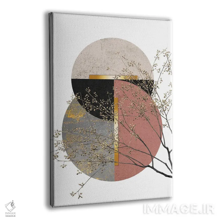 تابلو هنر مینیمال اسکانباوراویایی اثر آرسی بسی - نمای پرسپکتیو محصول