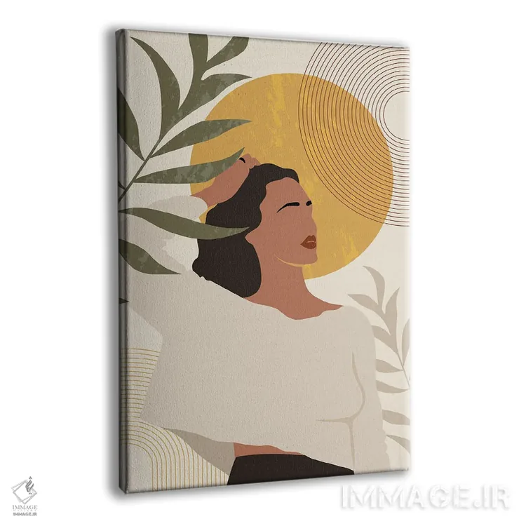 تابلو پرتره بوهو I اثر آرسی بسی - نمای پرسپکتیو محصول