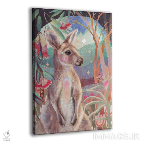 تابلو کانگورو اثر امبر سامرست - نمای پرسپکتیو محصول