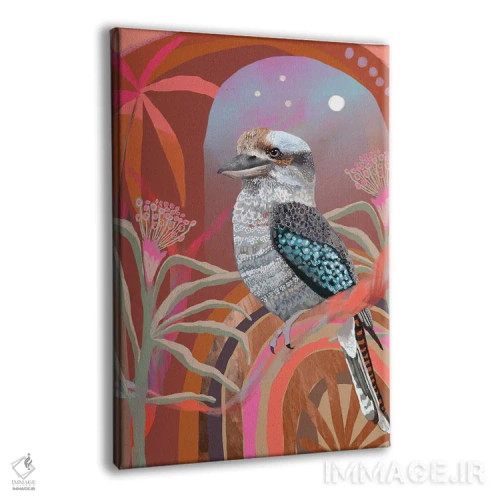 تابلو کاکابورای پادشاه بوتهزار اثر امبر سامرست - نمای پرسپکتیو محصول