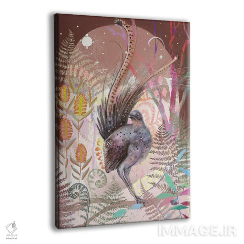 تابلو آواز لیربردها اثر امبر سامرست - نمای پرسپکتیو محصول