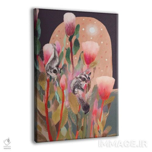 تابلو شوگر گلایدرها (پستاندار پرنده) اثر امبر سامرست - نمای پرسپکتیو محصول