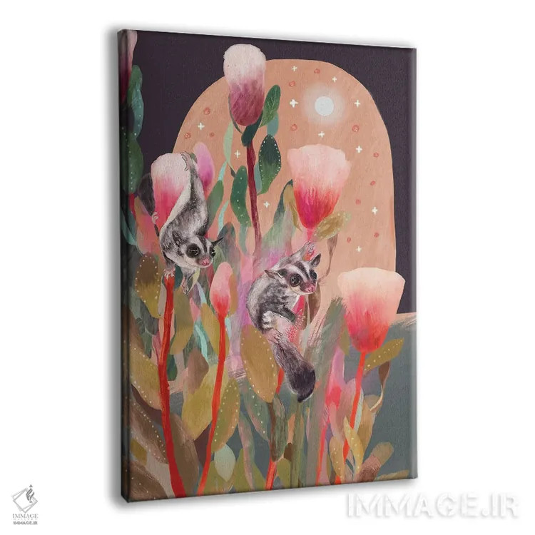 تابلو شوگر گلایدرها (پستاندار پرنده) اثر امبر سامرست - نمای پرسپکتیو محصول