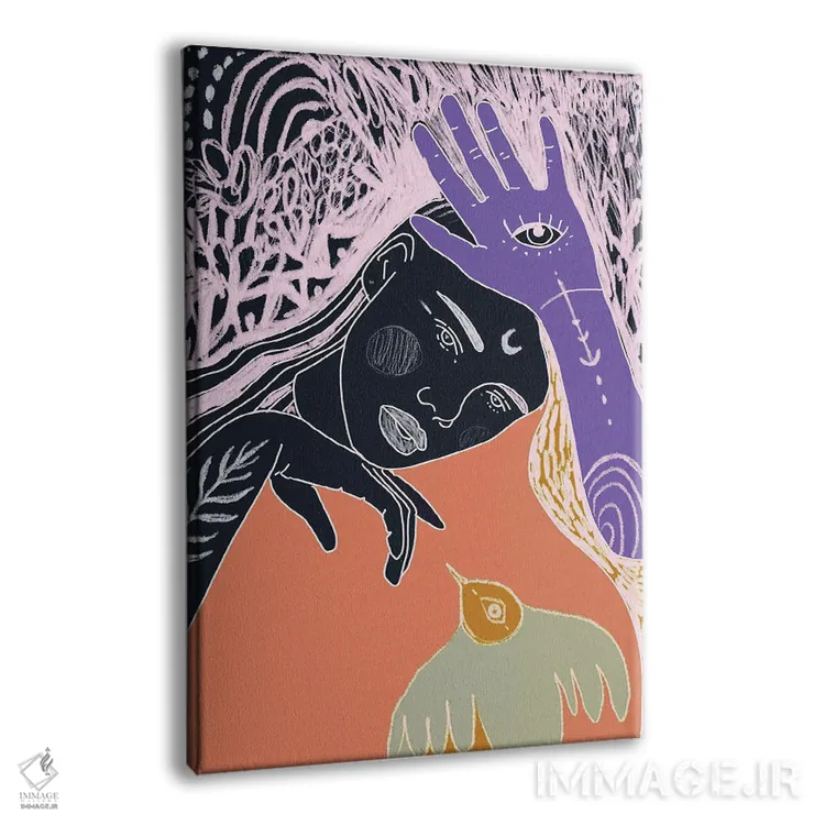 تابلو رویابین اثر امبر سامرست - نمای پرسپکتیو محصول