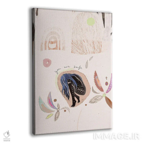 تابلو تو در امانی اثر امبر سامرست - نمای پرسپکتیو محصول